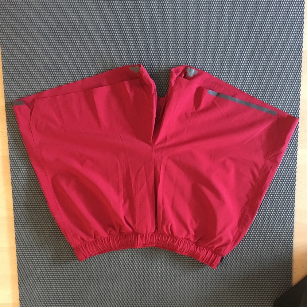 Men’s Lululemon Surge Shorts - Size S - Red